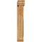Ekena Millwork Traditional Traditional Rough Sawn Bracket w/ Offset Brace, Western Red Cedar, 6"W x 26"D x 38"H BKT0604X26X38TRA01RWR - alternate 2